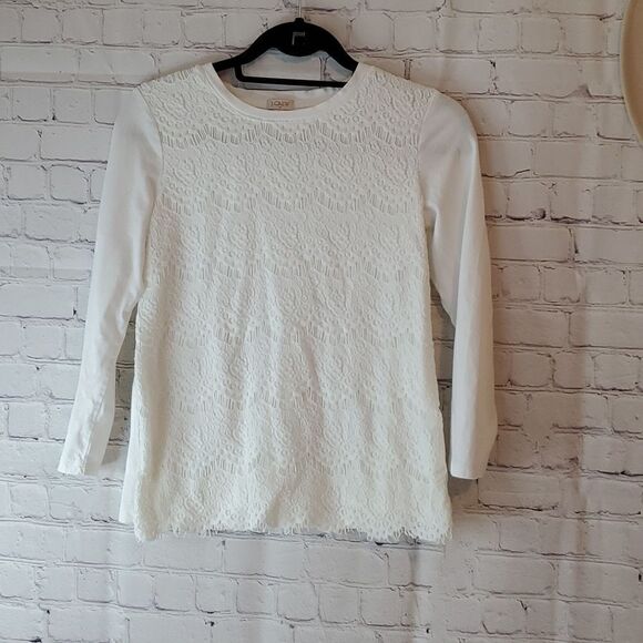 J.Crew white top - Picture 2 of 7